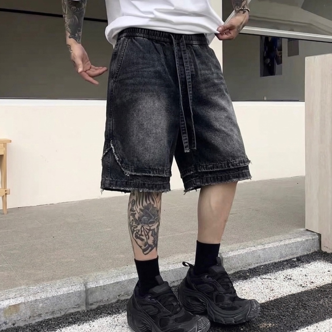 Quần Short Jean Nam Mã SJ265 - Ảnh 4